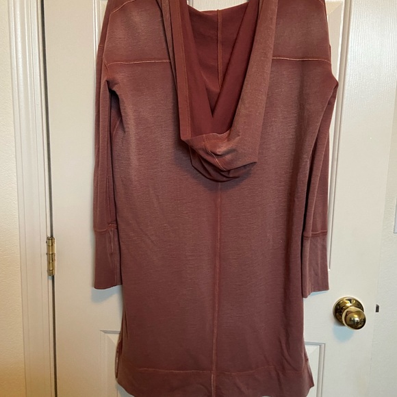 Free People V Neck Hoodie - Picture 2 of 4